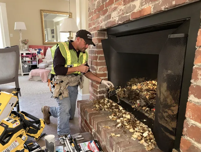 Safe screening installation by Whittier Chimney Sweep in Whittier, CA