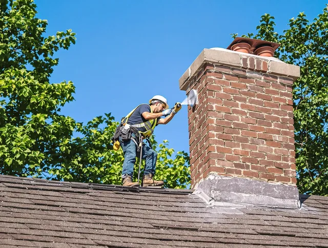 Whittier Chimney Sweep performing an inspection with advanced tools in Whittier, CA