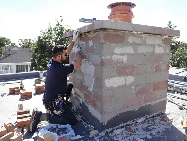 Advanced chimney repair process by Whittier Chimney Sweep in Whittier, CA