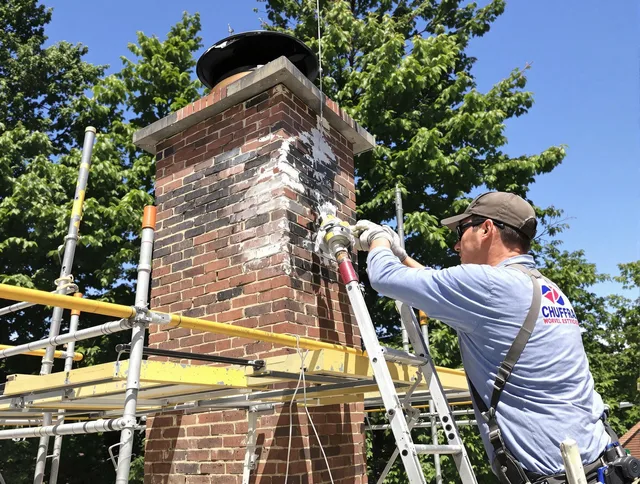Structural chimney repair by Whittier Chimney Sweep in Whittier, CA