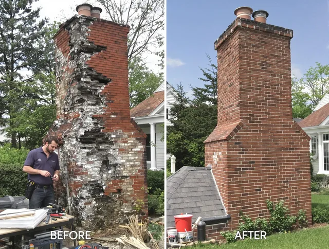 Whittier Chimney Sweep performing a full chimney restoration in Whittier, CA